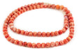 Red Binta Banji Kakamba Beads #13115 - The Bead Chest