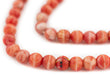 Red Binta Banji Kakamba Beads #13115 - The Bead Chest