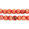 Red Binta Banji Kakamba Beads #13115