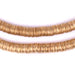 Gold Interlocking Crisp Beads (8mm) - The Bead Chest