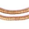 Gold Interlocking Crisp Beads (8mm)