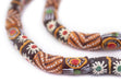 Mixed Brown Krobo Beads - The Bead Chest