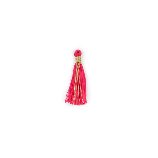 Red 3cm Silk Tassels (5 Pack) - The Bead Chest