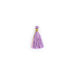 Light Purple 3cm Silk Tassels (5 Pack) - The Bead Chest