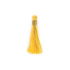 Yellow 3cm Silk Tassels (5 Pack)
