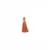 Copper Color 3cm Silk Tassels (5 Pack)