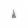 Silver Color 3cm Silk Tassels (5 Pack)
