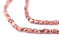 Copper Twisted Nugget Beads (4mm) - The Bead Chest