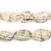 Light Green Picasso Shell Beads (20x10mm)