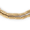 Antiqued Brass Smooth Tube Beads (12x5mm)