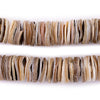 Rustic Natural Shell Heishi Beads (16mm)
