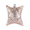 Handcrafted Tuareg Silver Pendant (Copper Amulet)