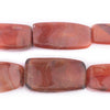 Rectangular African Carnelian Beads (Large Size, 36