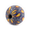Yellow Blue Mosaic Jatim Java Bead (Single Bead, 20mm)