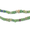 Green Ancient Djenne Nila Glass Beads (Unique)