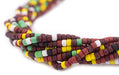 African Medley Afghani Tribal Seed Beads (10 Strands) - The Bead Chest