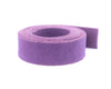 20mm Purple Flat Suede Leather Cord (3ft)