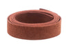 20mm Brown Flat Suede Leather Cord (3ft)