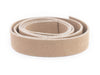 20mm Beige Flat Suede Leather Cord (3ft) - The Bead Chest