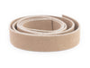 20mm Beige Flat Suede Leather Cord (3ft)