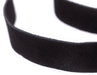 20mm Black Flat Suede Leather Cord (3ft) - The Bead Chest
