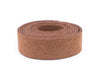 20mm Tan Flat Suede Leather Cord (3ft)