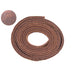 20mm Tan Flat Suede Leather Cord (3ft) - The Bead Chest