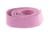 20mm Rose Pink Flat Suede Leather Cord (3ft)