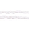 White Java Glass Seed Beads (4mm, 48