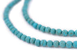 Matte Round Green Turquoise Style Stone Beads (4mm) - The Bead Chest