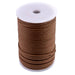 2.0mm Tan Brown Waxed Cotton Cord (300ft) - The Bead Chest