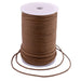 2.0mm Tan Brown Waxed Cotton Cord (300ft) - The Bead Chest