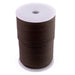 2.0mm Coffee Brown Waxed Cotton Cord (300ft) - The Bead Chest