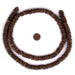 Chocolate Disk Coconut Shell Beads (12mm) - The Bead Chest
