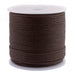 1.5mm Coffee Brown Waxed Cotton Cord (300ft) - The Bead Chest