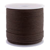1.5mm Coffee Brown Waxed Cotton Cord (300ft)