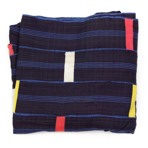 West African Bondoukou Indigo Cloth #10424 - The Bead Chest