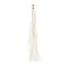 White 18cm Silk Tassels (3 Pack)