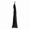 Black 18cm Silk Tassels (3 Pack)
