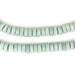 Pastel Green Java Glass Button Beads (8mm) - The Bead Chest