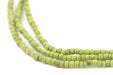 Lime Green Java Glass Seed Beads (2.5mm, 48" Strand) - The Bead Chest
