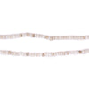 Vintage-Style White Java Glass Seed Beads (2.5mm, 48