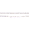 White Java Glass Seed Beads (2.5mm, 48