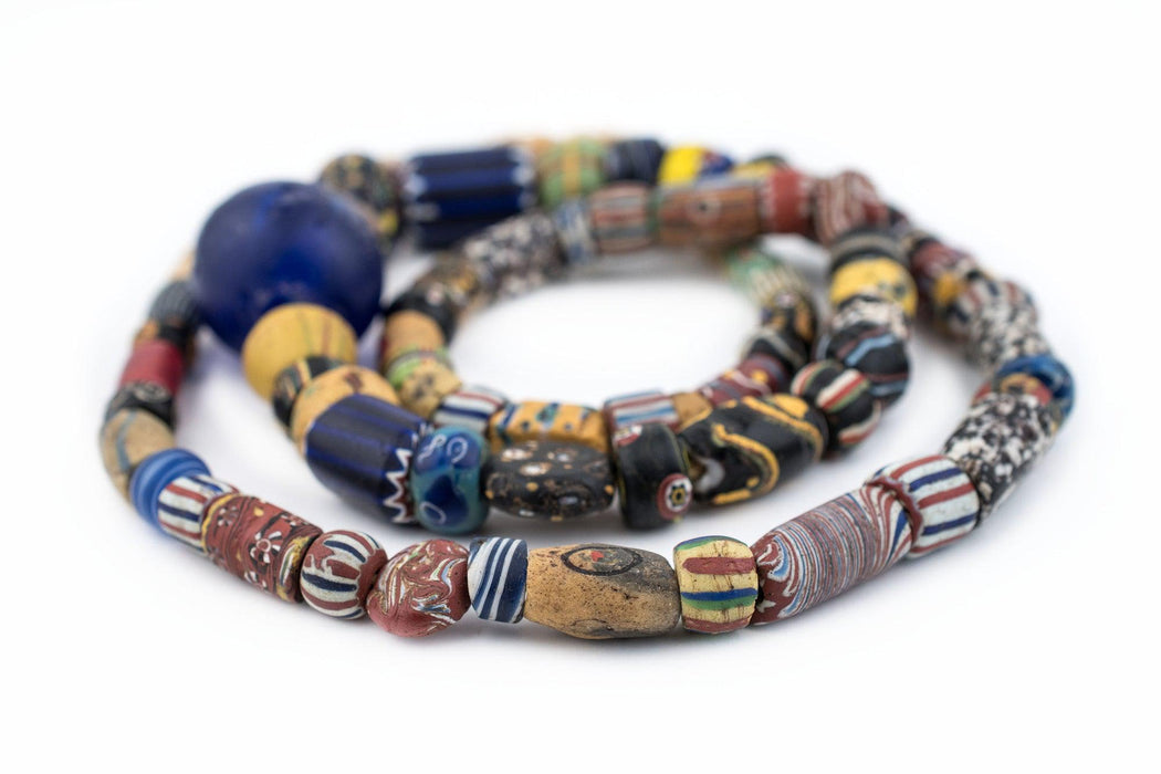 Jumbo Mixed Antique Venetian Trade Beads - SIZE IS NOT CORRECT - AWAITING REVIEW - The Bead Chest