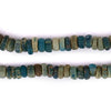 Green Ancient Djenne Nila Glass Beads