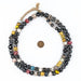 Antique Multicolor Venetian Skunk Beads #2316 - The Bead Chest