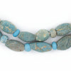 Ancient Turquoise Roman Glass Beads #1807