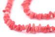 Pink Coral Chip Beads (8-10mm) - The Bead Chest