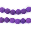 Round Purple Ball Beads (10mm)