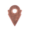 Copper Talhakimt Arrow Pendant